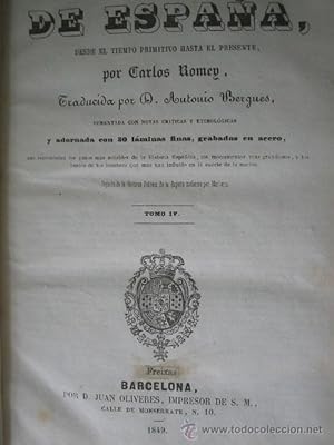 Seller image for HISTORIA DE ESPAA IV for sale by Librera Maestro Gozalbo