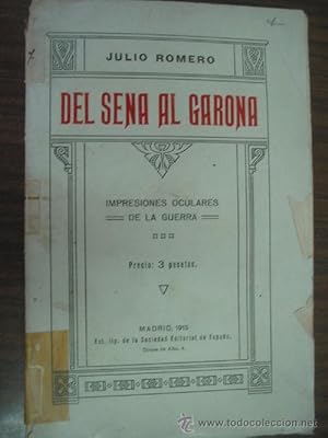 Seller image for DEL SENA AL GARONA for sale by Librera Maestro Gozalbo