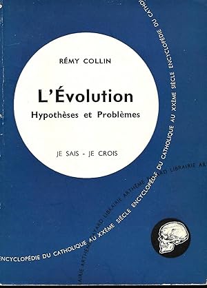 Image du vendeur pour L'volution Hypothses et problmes mis en vente par LES TEMPS MODERNES