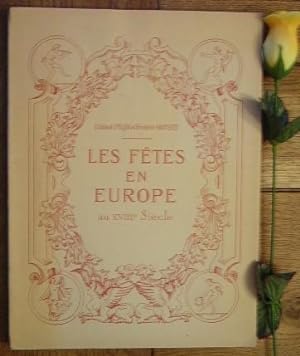 Seller image for Les ftes en europe au XVIIIe sicle for sale by Bonnaud Claude