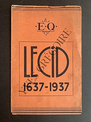 LE CID 1637-1937 E.Q. PROGRAMME