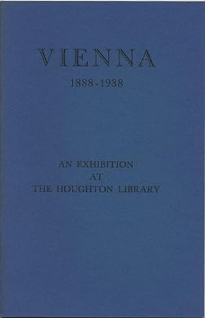Bild des Verkufers fr Vienna 1888-1938 zum Verkauf von Kaaterskill Books, ABAA/ILAB