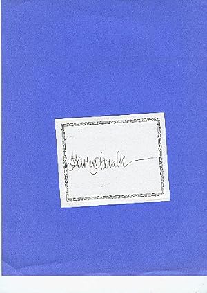 Seller image for SIGNED BOOKPLATES/AUTOGRAPHS by author HARLEY JANE KOZAK** for sale by ODDS & ENDS BOOKS