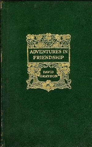 Imagen del vendedor de ADVENTURES IN FRIENDSHIP. a la venta por OLD WORKING BOOKS & Bindery (Est. 1994)