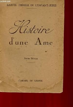 Image du vendeur pour HISTOIRE D'UNE AME mis en vente par Le-Livre