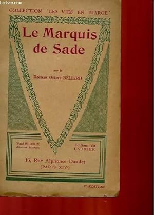 Seller image for LE MARQUIS DE SADE for sale by Le-Livre