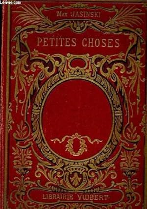 Image du vendeur pour PETITES CHOSES mis en vente par Le-Livre