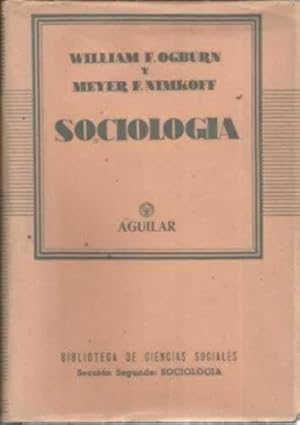 Seller image for SOCIOLOGA for sale by Librera Cajn Desastre