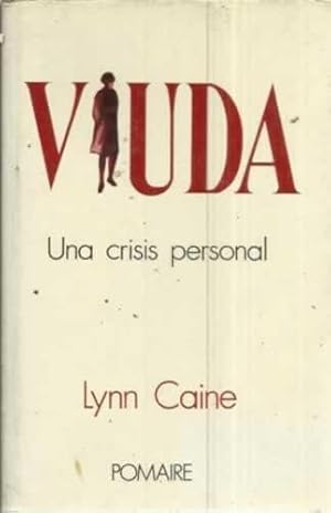 Imagen del vendedor de VIUDA. Una crisis personal a la venta por Librera Cajn Desastre