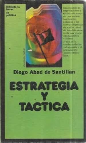 Seller image for Estrategia y tctica for sale by Librera Cajn Desastre