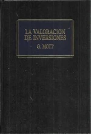 Seller image for LA VALORACIN DE INVERSIONES for sale by Librera Cajn Desastre