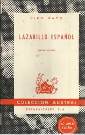 Imagen del vendedor de LAZARILLO ESPAOL a la venta por Librera Cajn Desastre