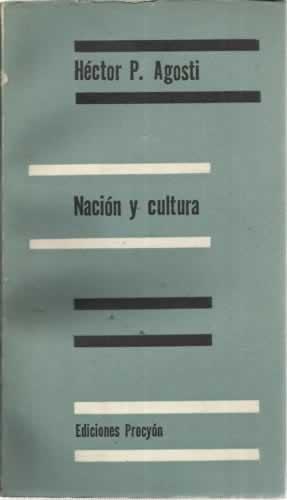 Imagen del vendedor de Nacin y cultura a la venta por Librera Cajn Desastre