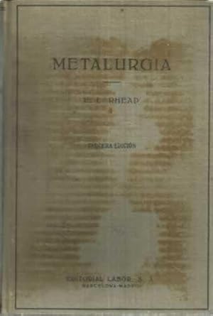 Seller image for METALURGIA for sale by Librera Cajn Desastre