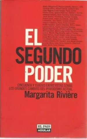 Imagen del vendedor de EL SEGUNDO PODER. Cincuenta y cuatro entrevistas sobre los cambios del periodismo actual a la venta por Librera Cajn Desastre