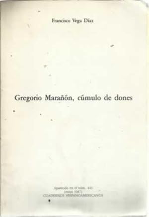 Bild des Verkufers fr GREGORIO MARAN CMULO DE DONES zum Verkauf von Librera Cajn Desastre