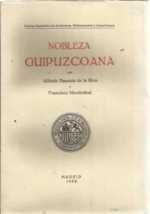 Seller image for NOBLEZA GUIPUZCOANA for sale by Librera Cajn Desastre
