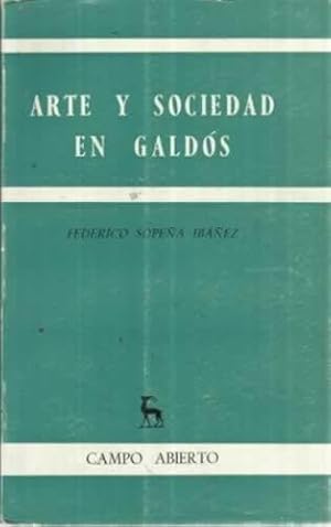 Imagen del vendedor de ARTE Y SOCIEDAD EN GALDS a la venta por Librera Cajn Desastre