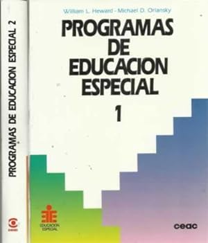 Seller image for PROGRAMAS DE EDUCACIN ESPECIAL (II tomos) for sale by Librera Cajn Desastre
