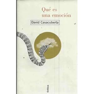 Immagine del venditore per QU� ES UNA EMOCI�N venduto da Librer�a Caj�n Desastre