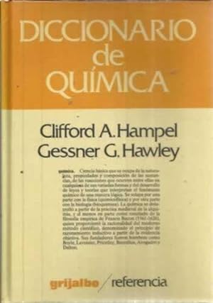 Seller image for DICCIONARIO DE QUMICA for sale by Librera Cajn Desastre