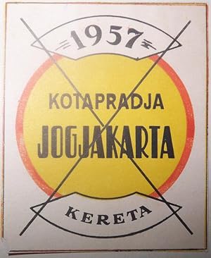 Peraturan-peraturan dan keputusan-keputusan dari kotapradja Jogjakarta. Himpunan lembaran dan tam...