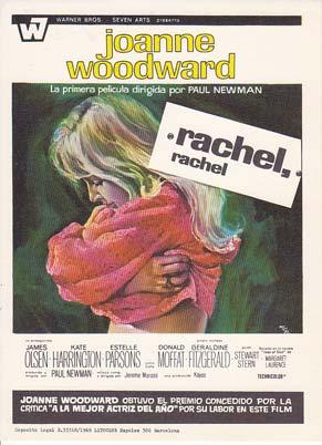 RACHEL, RACHEL - Director: Paul Newman - Actores: Joanne Woodward, James Olsen, Kate Harrington./...