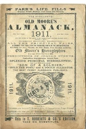 Old Moore's Almanack for the Year 1911
