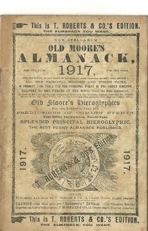 Old Moore's Almanack for the Year 1917