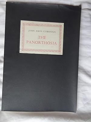 Seller image for THE PANORTHOSIA An extract from the work published by UNESCO in commemoration of the third centenary of the publication of Opera Didactica Omnia 1657-1957 for sale by Douglas Books