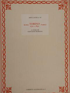 Arte Antica ?93. ROMA TORINO PARIGI 1770-1830.