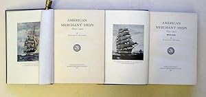 American merchant ships (2 Bde.). 1850-1900.