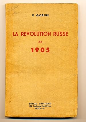 La révolution russe de 1905.