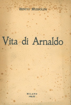 Vita di Arnaldo.