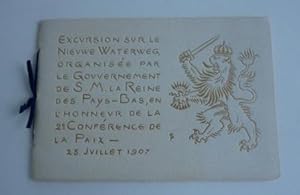 Excursion sur le Nieuwe Waterweg organisee par Le Gouvernement de S.M. la Reine des Pays-Bas, en ...