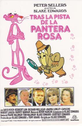 TRAS LA PISTA DE LA PANTERA ROSA - Director: Blake Edwards - Actores: Peter Sellers, David Niven,...