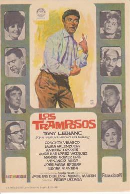 LOS TRAMPOSOS - Director: Pedro Lazaga - Actores: Tony Leblanc, Conchita Velasco, Antonio Ozores....