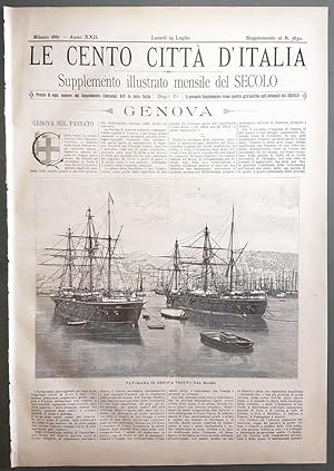 Image du vendeur pour Le cento citt d'Italia - GENOVA mis en vente par Stampe Antiche e Libri d'Arte BOTTIGELLA