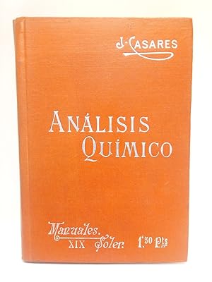 Seller image for Anlisis qumico. (Tratado elemental) for sale by Librera Miguel Miranda