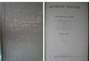 Imagen del vendedor de MATERIAS TXTILES a la venta por Librera Maestro Gozalbo