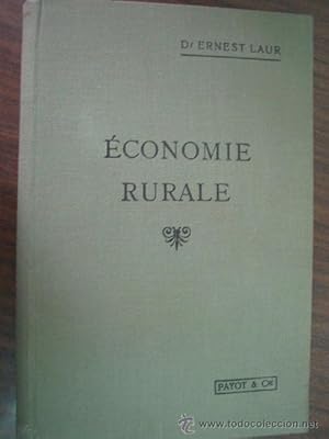 Imagen del vendedor de CONOMIE RURALE a la venta por Librera Maestro Gozalbo