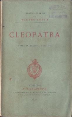 Immagine del venditore per Cleioatra venduto da Libri Antichi e Rari di A. Castiglioni