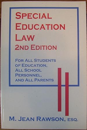 Special Education Law 2nd Edition