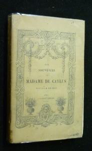 Bild des Verkufers fr Les souvenirs de Madame de Caylus zum Verkauf von Abraxas-libris