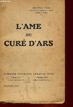 Imagen del vendedor de L'AME DU CURE D'ARS a la venta por Le-Livre