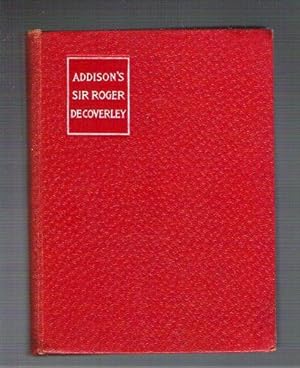 Seller image for Sir Roger de Coverley/Essays from the Spectator for sale by Gyre & Gimble