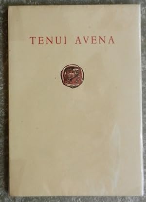 Image du vendeur pour TENUI AVENA. Strophes mis en vente par Librairie les mains dans les poches
