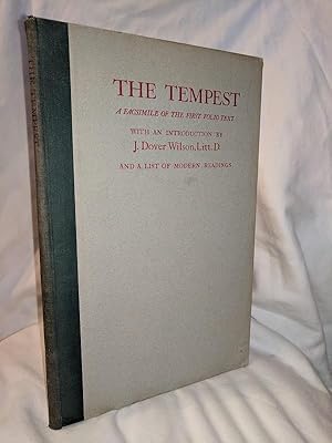 The Tempest : a facsimile of the first folio text
