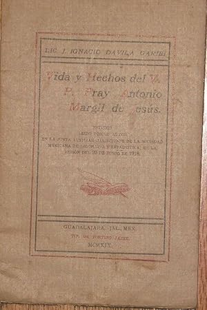 Imagen del vendedor de Vida y Hechos Del V. P. Fray Antonio Margil De Jesus a la venta por Librera Urbe