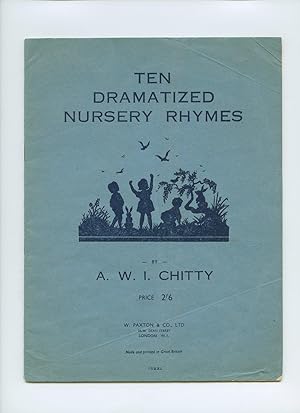 Seller image for Ten Dramatized Nursery Rhymes Featuring: Little Miss Muffett, Little Bo-Peep, Mary Had a Little Lamb, Three Blind Mice and Others for sale by Little Stour Books PBFA Member